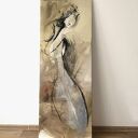 Beauty - elegancki obraz kobiety na płótnie 160x60 cm