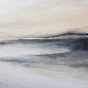 Śladami wiatru - nowoczesny obraz akrylowy 100x50 cm na płótnie