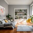 Obraz na płótnie - ABSTRAKCJA KULE ZACIEKI KLEKSY - 120x80 cm (116801)