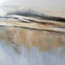 ZŁOTY BRZEG-obraz akrylowy formatu 80/100 cm