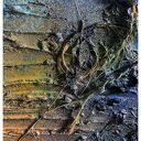 Prześwit (Structures - Breach) - obraz strukturalny 60x80 do salonu