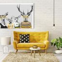 Nowoczesny obraz drukowany na płótnie - 120x80cm RODZINA JELENI wysyłka w 24h