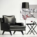 Obraz na płótnie 80x60 cm Sowa 0214 - nowoczesna dekoracja z sową