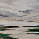 Obraz akrylowy Pejzaż 60x60 cm - ręcznie malowany na płótnie