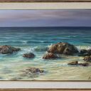 Morze, ręcznie malowany obraz olejny