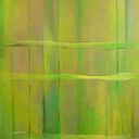 Abstrakcja w zieleniach - obraz akrylowy 30x40 cm