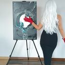 BREAKING POINT 50x80 abstrakcja obraz