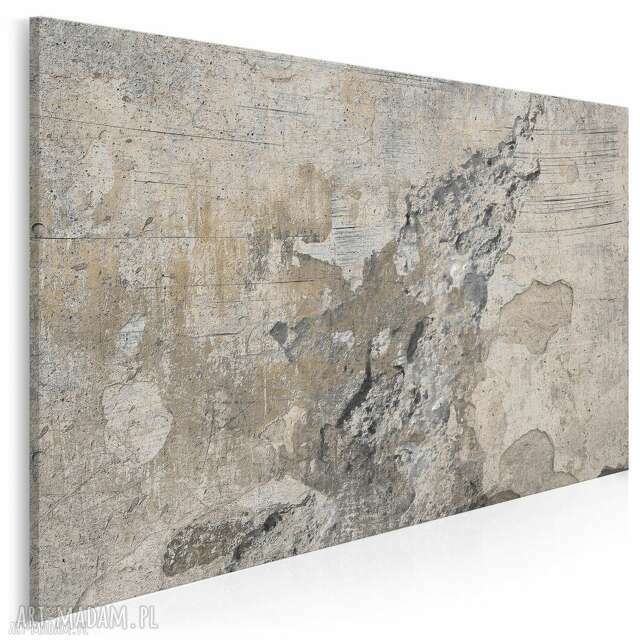 Obraz na płótnie - ABSTRAKCJA BETON - 120x80 cm (20101)