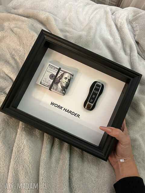 Royal Art No. 13 - Ramka Porsche 💵 Work harder