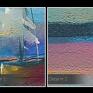 obraz na płótnie - kolorowy żaglówki mazury - 120x80 cm (89501) jezioro kolory