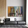 diana abstract art kolorowe obrazy wielobarwna z kobietą, 70x100 cm ręcznie abstrakcja