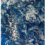 Anna Majkutewicz abstrakcja fale - ręcznie malowany obraz morze kolory