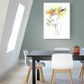 Obraz - plakat 40x60 cm rajski ptak dekoracja dom