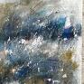 Bleuet ART frapujące obraz do domu southern grass - 150x100 cm duży abstrakcja