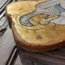 "Bogurodzica" na teakowym drewnie, ręcznie malowana i złocona ikona chrzest