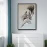 Galeria Alina Louka czułość - 50x70 kobieta mężczyzna plakat do sypialni