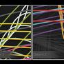 obraz na płótnie - 120x80 cm (27301) kolorowy nowoczesny linie