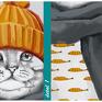 kot pomarańczowe czas realizacji: 1 2 dni wymiary: 60x80 metoda produkcji - obraz zwierzę