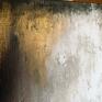 malowany gold rush 7, abstrakcja, nowoczesny obraz ręcznie