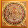 Kalachakra Mandala czyli "Koło Czasu". Obraz