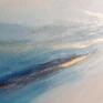 morze niebieskie obraz akrylowy formatu 50/40 cm