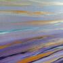 morze fioletowe obraz akrylowy formatu 60/50 cm akryl
