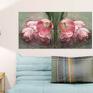 Renata Bułkszas obrazy tulipany na płótnie obraz na 100x50, kwiaty, namalowany ręcznie