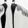 ART Krystyna Siwek nowoczesne obrazy obraz do salonu 40x50 cm wykonana ręcznie 3620671 grafika czarno biała