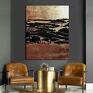 modne obrazy copper treasure - nowoczesny obraz do salonu