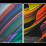 kolorowy abstrakcja obraz na płótnie - wir kolory - 150x100 cm linie