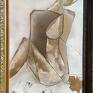 ART Krystyna Siwek nowoczesny ręcznie malowany malarstwo współczesne na płótnie obraz do salonu