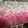 Abstrakcyjny obraz ręcznie malowany - Love Story II 80x120cm do salonu