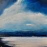 Paulina Lebida morze akrylowy formatu 60/60 cm akryl obraz
