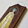 Klucznik VIII, obraz na drewnie/desce - obrazy recznie malowany anioł prezent