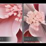 na płótnie - kwiaty bukiet elegancki - 120x80 cm (112301) różowy obraz