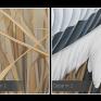 na płótnie - żurawie czaple tatarak stylowy elegancki - 120x80 cm dekoracja ścienna obraz ptaki