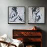 Sensual - komplet grafik do sypialni obraz kobieta