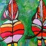 Ewa Mościszko krajobraz zebry akrylowy "barwy miłości 28" obraz miłość