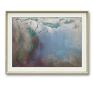 ręcznie malowany na płótnie 70x100 cm, farby akrylowe - obraz abstrakcyjny morze plaża ocean