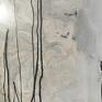 ręcznie malowany szare do salonu, abstrakcja loft, 80x100 nowoczesny obraz