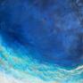 abstracyjne morze granatowy obraz abstrakcyjny do salonu maldives
