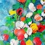 Amore farfalle - krajobraz kwiaty obraz pejzaż