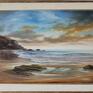 Lidia Olbrycht Paint prezent obraz olejny morze, ręcznie malowany pejzaż morski oryginalny produkt