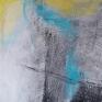 AleksandraB obraz abstrakcja xzs, nowoczesny ręcznie malowany na domu