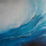 Paulina Lebida obraz morze akrylowy formatu 80/60 cm płótno nowoczesny