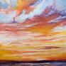 rysunek A4 pastelami olejnymi morze pastele