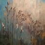 Paulina Lebida trawy - obraz akrylowy formatu 30/40 cm akryl