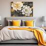 Vaku dsgn obraz z kwiatami na płótnie - kwiaty bukiet elegancki - 120x80 cm do sypialni