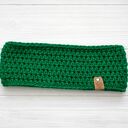 Opaska szydełkowa headband Szary Mary - damska opaska na włosy