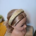 Jedwabna opaska puffy